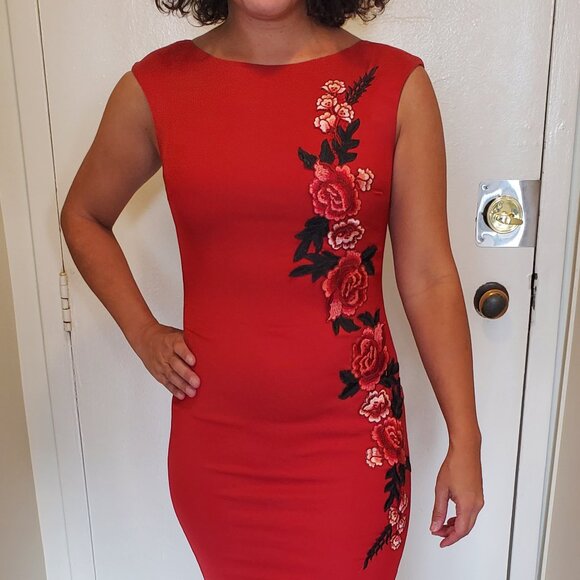 Gorgeous Floral Party Dress - Picture 1 of 8